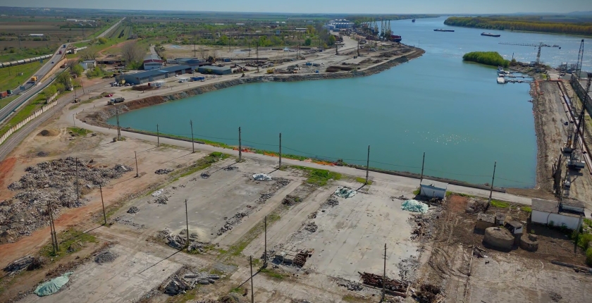 Amenajare platforme Ro-Ro - Lansarea etapei I